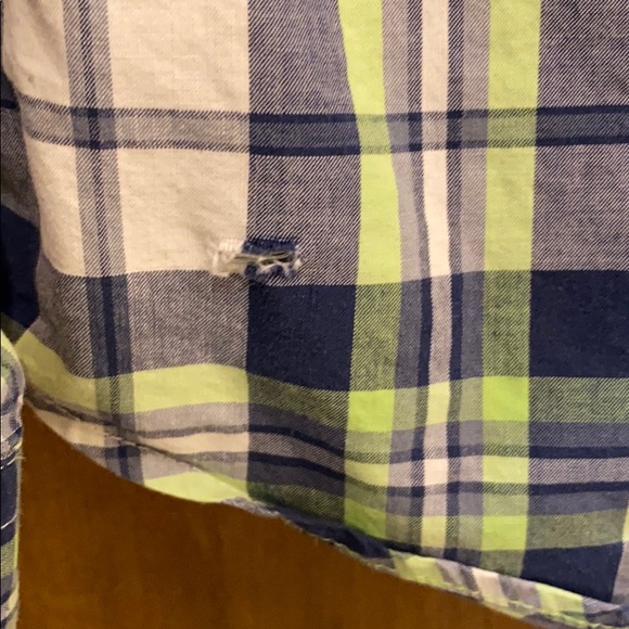 American Eagle Button Down Size Large Prep Fit - Picture 4 of 4